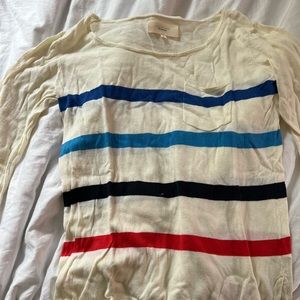 Birds of paradise by Trovata striped sweater